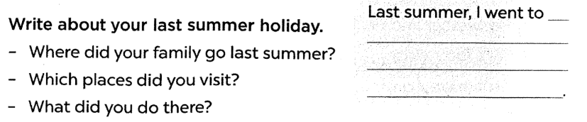 Sách bài tập tiếng Anh lớp 5 unit 11 Global success