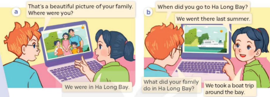 Tiếng Anh lớp 5 Unit 11 lesson 2 trang 8, 9 Global Success