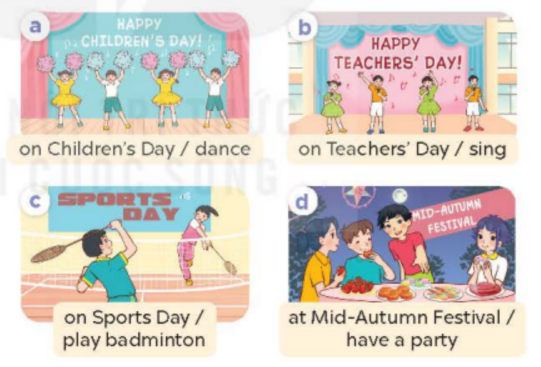 Tiếng Anh lớp 5 Unit 13 lesson 1 trang 18, 19 Global Success