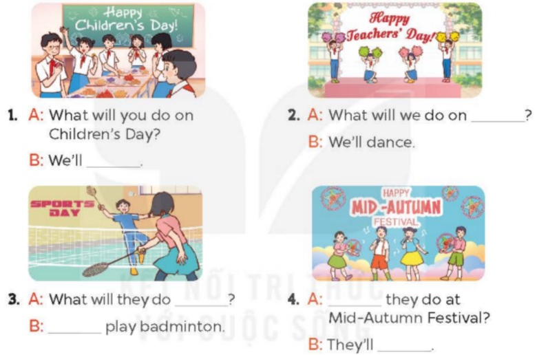 Tiếng Anh lớp 5 Unit 13 lesson 1 trang 18, 19 Global Success