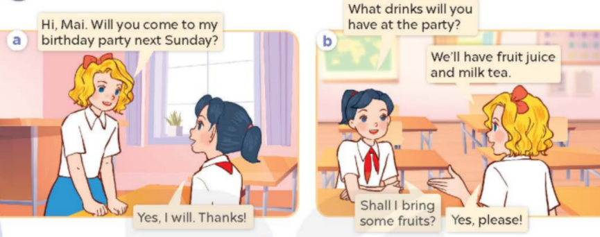 Tiếng Anh lớp 5 Unit 13 lesson 2 trang 20, 21 Global Success