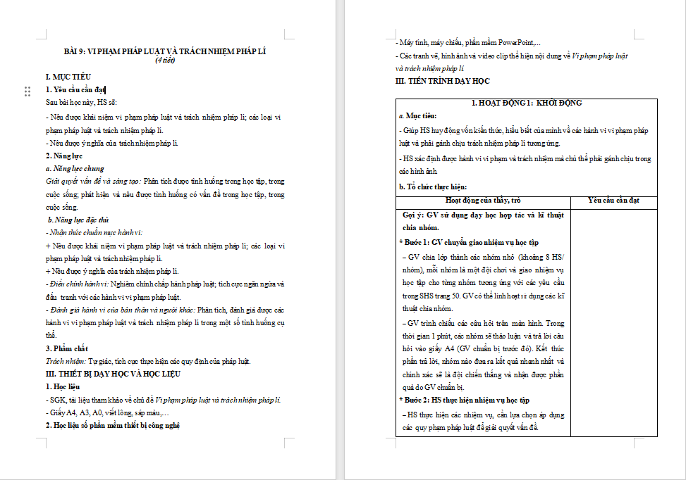 PowerPoint GDCD 9 Bài 8 