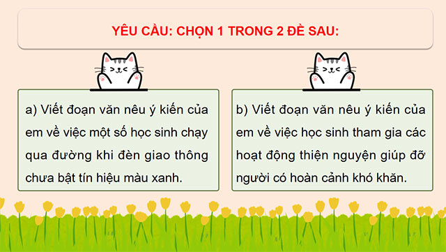 PowerPoint Tiếng Việt 5 Viết đoạn văn nêu ý kiến về một hiện tượng xã hội (Ôn tập)