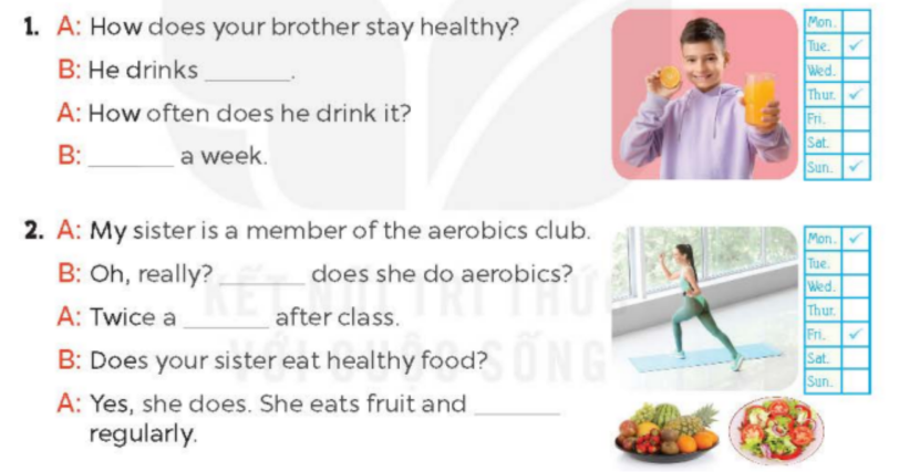 Tiếng Anh lớp 5 Unit 14 lesson 2 trang 26, 27 Global Success