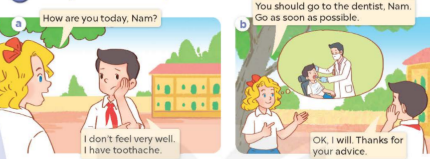 Tiếng Anh lớp 5 Unit 15 lesson 2 trang 32, 33 Global Success