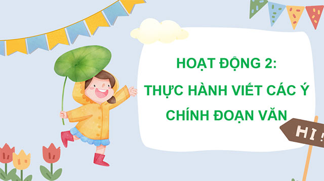 PowerPoint Tiếng Việt 5 Tìm ý cho đoạn văn giới thiệu nhân vật trong phim hoạt hình