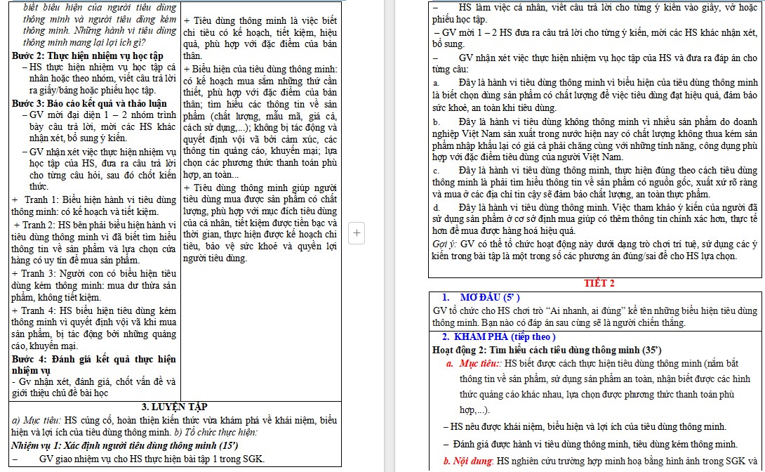 Giáo án GDCD 9 KNTT Bài 8