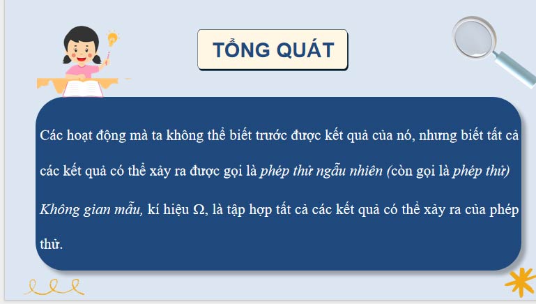 Giáo án Toán 9 Bài 1: Không gian mẫu và biến cố