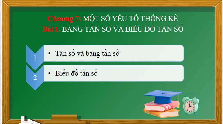 Toán 9 Bài 1: Bảng tần số và biểu đồ tần số