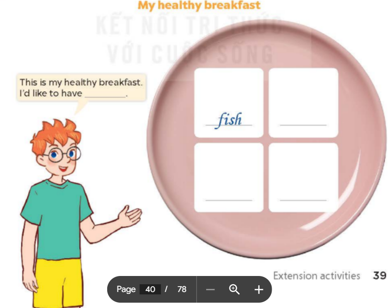 Tiếng Anh 5 Global Success Extension activities trang 38, 39