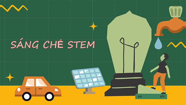 PowerPoint STEM Bức tranh đèn LED