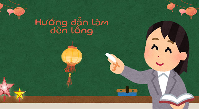 PowerPoint STEM Đèn lồng trung thu