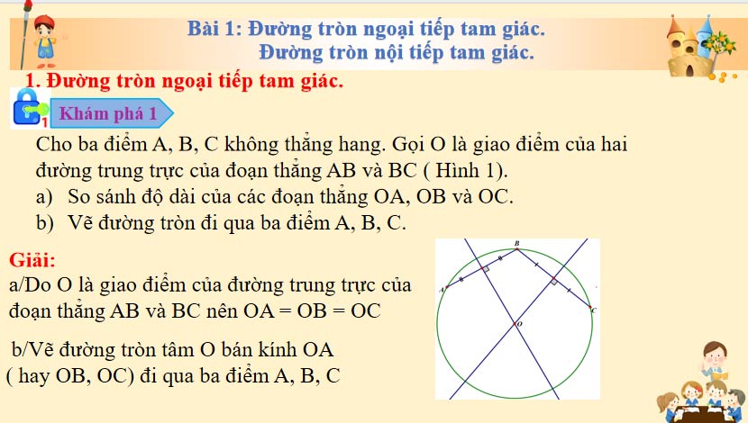 Đường tròn ngoại tiếp tam giác