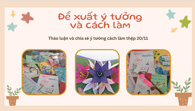 PowerPoint STEM Làm bưu thiếp chúc mừng ngày 20/11