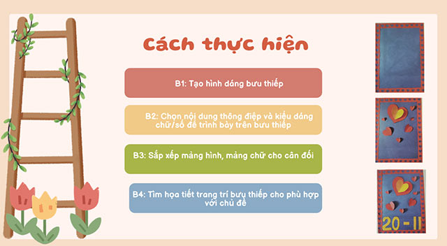 PowerPoint STEM Làm bưu thiếp chúc mừng ngày 20/11