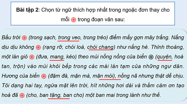 PowerPoint Tiếng Việt 5 Luyện tập sử dụng từ ngữ