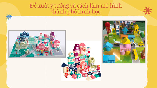 PowerPoint STEM Trải nghiệm thành phố hình học