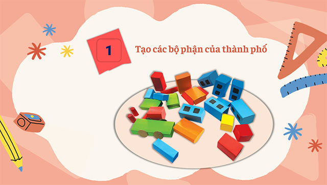 PowerPoint STEM Trải nghiệm thành phố hình học