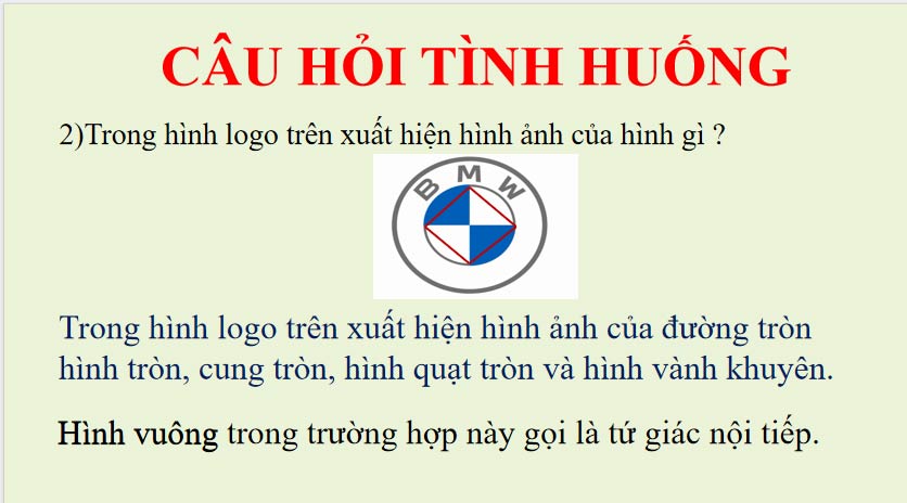 Giáo án Toán 9 Bài 2: Tứ giác nội tiếp