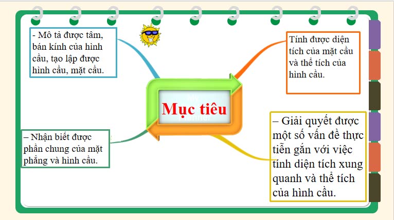 Giáo án Toán 9 Bài 3: Hình cầu