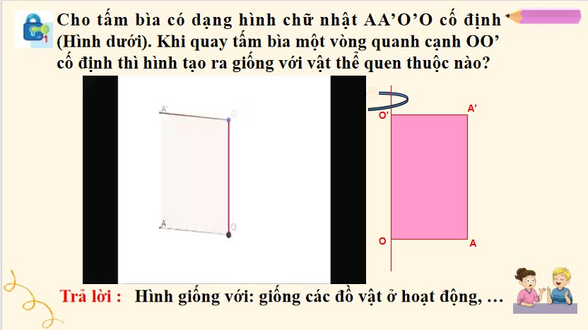 PowerPoint Toán 9 Bài 1: Hình trụ