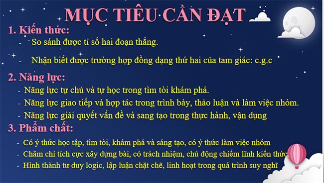 PowerPoint Toán 8 Bài 7: Trường hợp đồng dạng thứ hai của tam giác