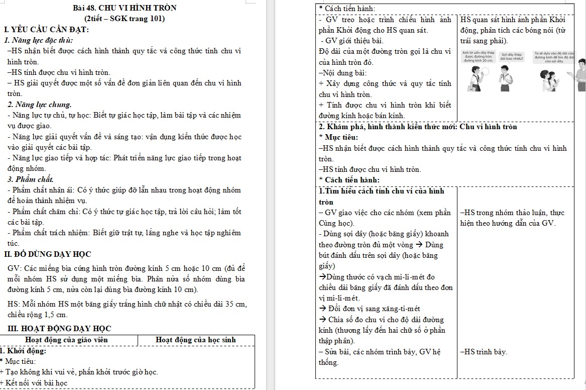 Giáo án Toán 5 CTST Bài 48