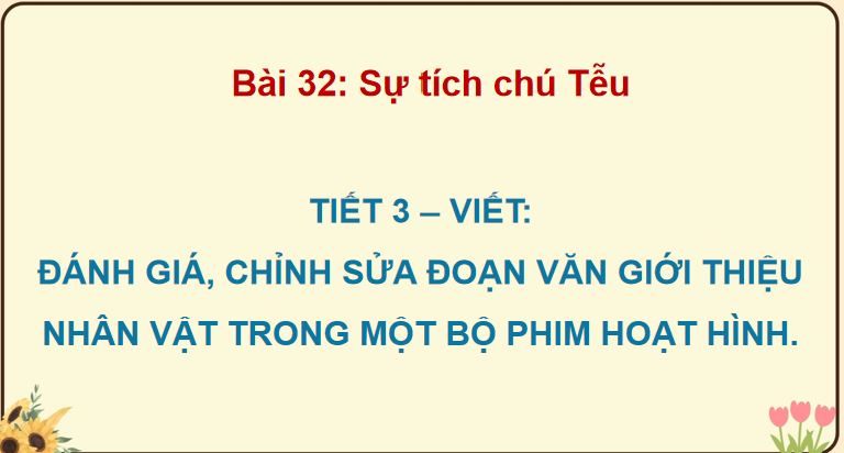 Đánh giá, chỉnh sửa đoạn văn