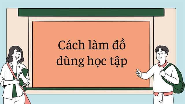 PowerPoint STEM Làm đồ dùng học tập