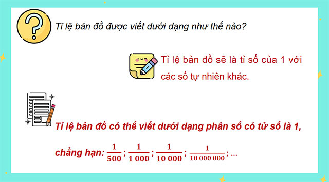 PowerPoint Toán 5 Tỉ lệ bản đồ và ứng dụng