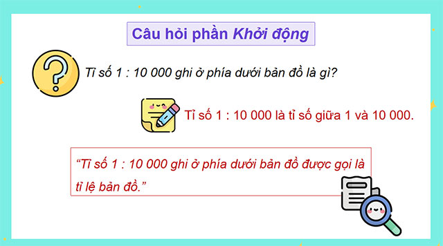 PowerPoint Toán 5 Tỉ lệ bản đồ và ứng dụng