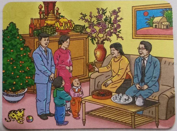 Tranh về chủ đề Ngày Tết