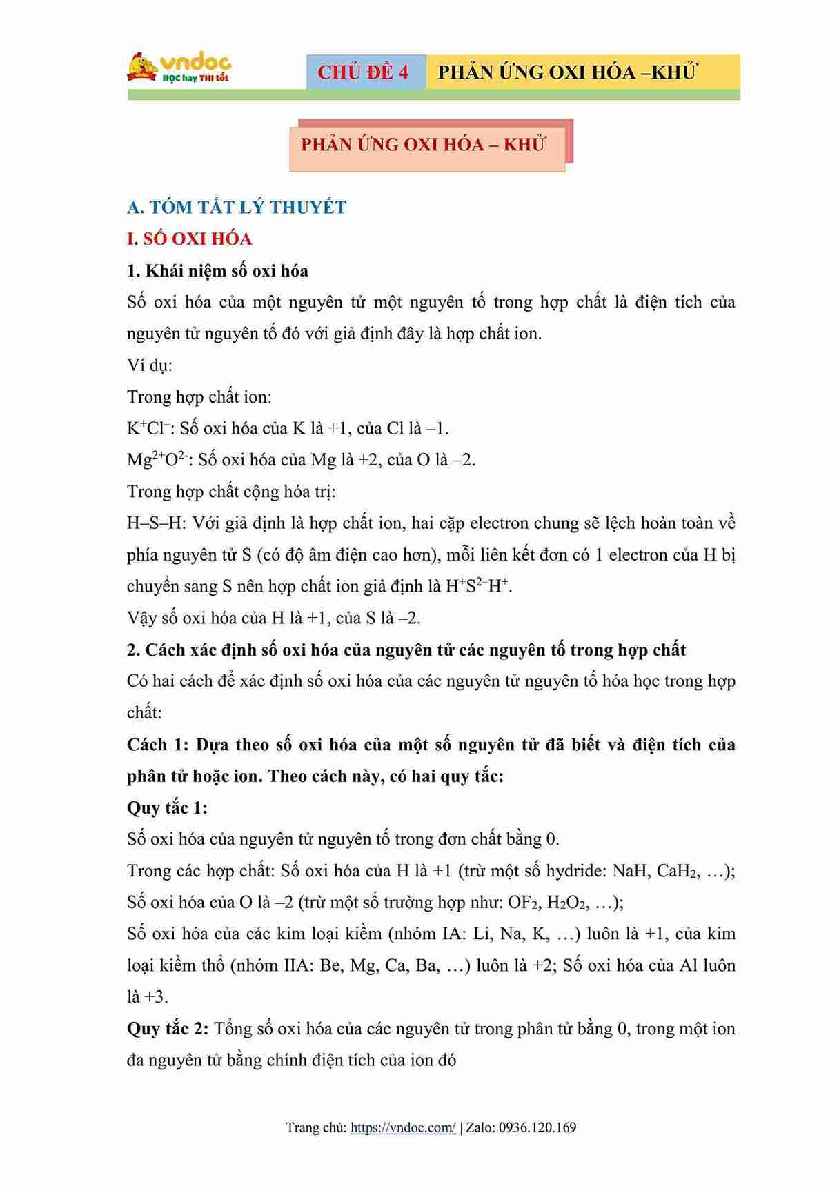 chuyen de bai tap hoa 10 phan ung oxi hoa khu co dap an hinh anh 0 1*660251