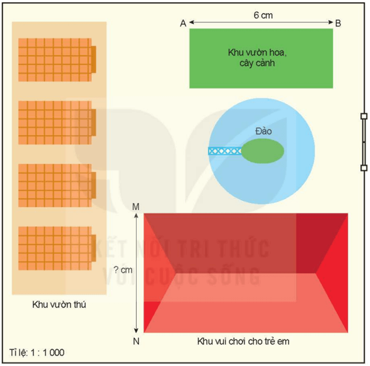 Toán lớp 5 Kết nối tri thức Bài 37: Tỉ lệ bản đồ và ứng dụng (trang 8)