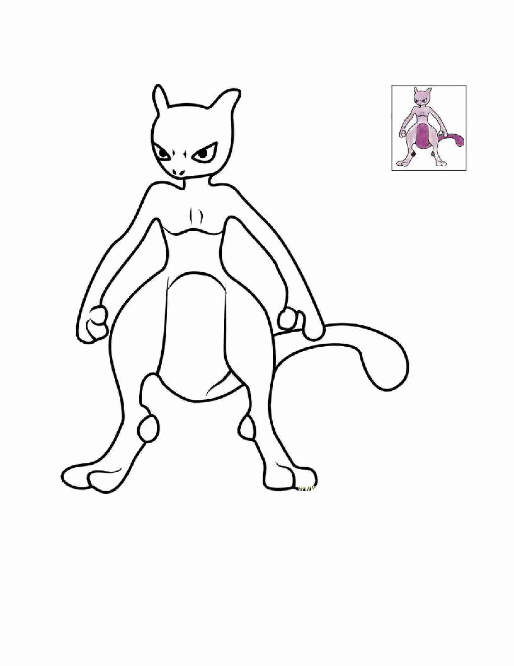 Tranh tô màu Pokemon