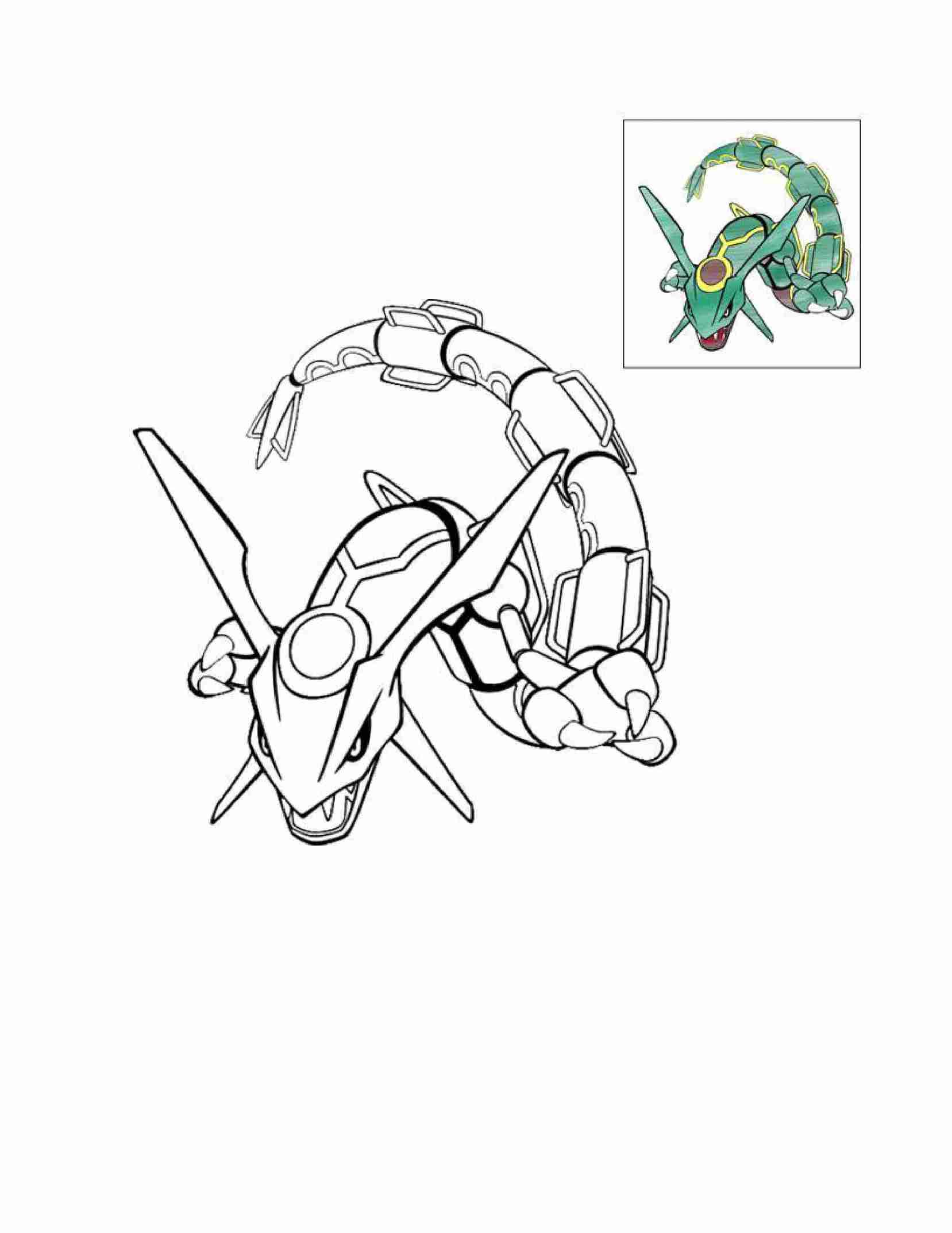 Tranh tô màu Pokemon