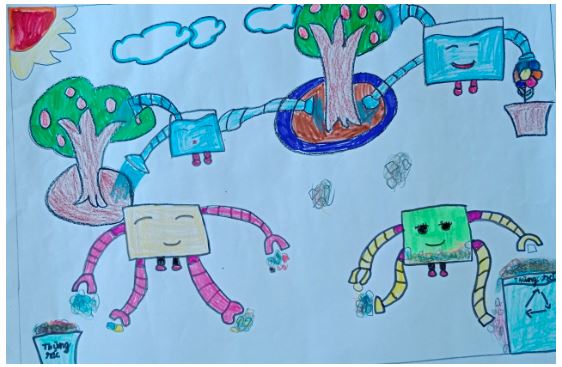 tranh ve y tuong tre tho 6*660969