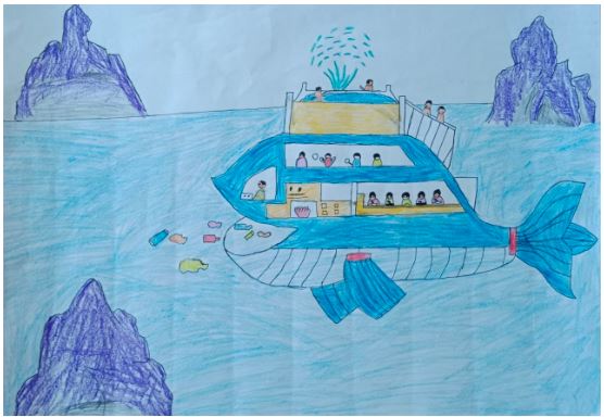 tranh ve y tuong tre tho 7*660970