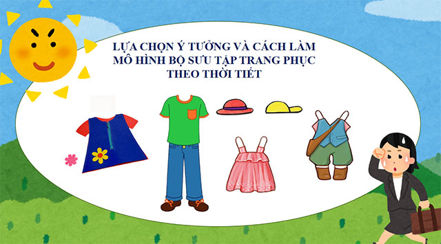 PowerPoint STEM Thời tiết và trang phục