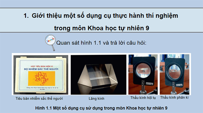 Giáo án KHTN 9 Bài 1 Chân trời sáng tạo