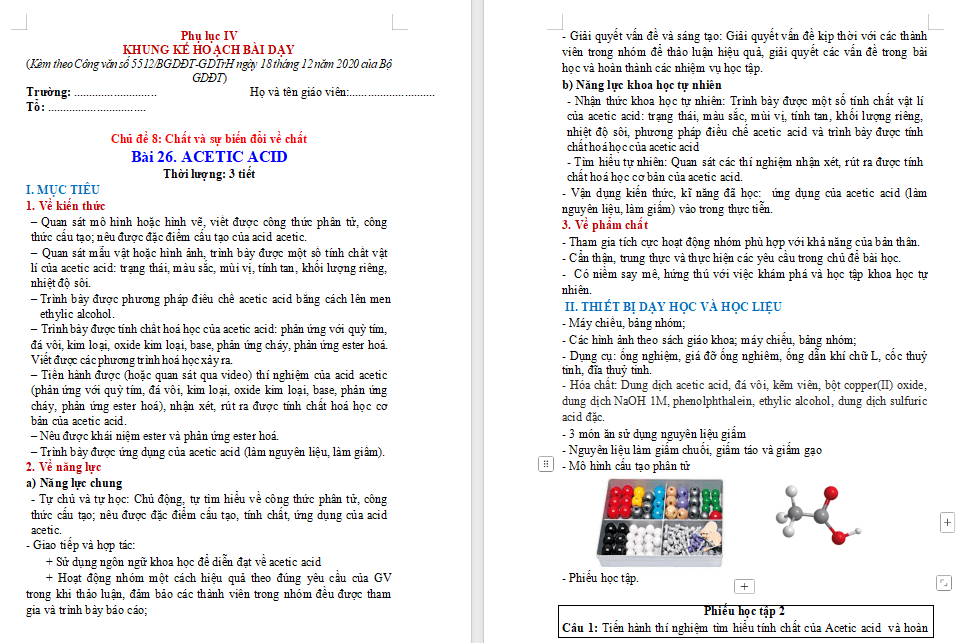 Giáo án Hóa học 9 Bài 26: Lipid và chất béo