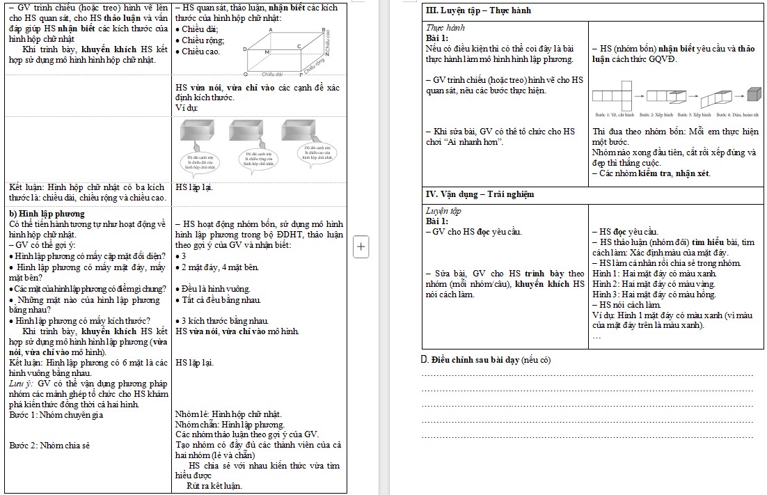 Giáo án Toán 5 CTST Bài 64