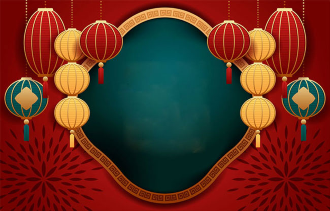 Hình nền Tết 2025 khung tranh ấm áp