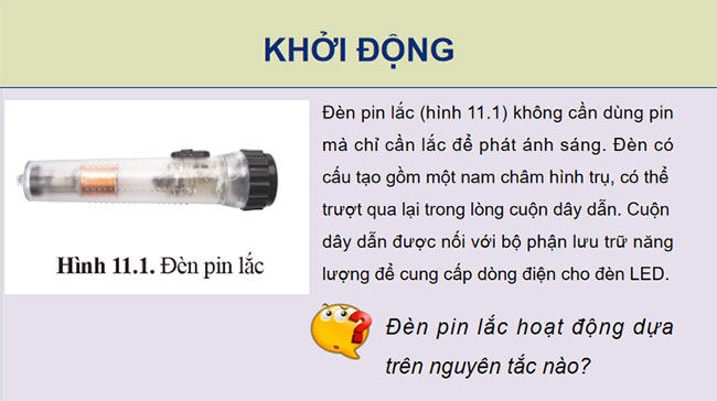 Giáo án Vật lí 9 Cánh diều Bài 11