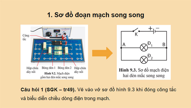 Giáo án Vật lí 9 Bài 9: Đoạn mạch song song