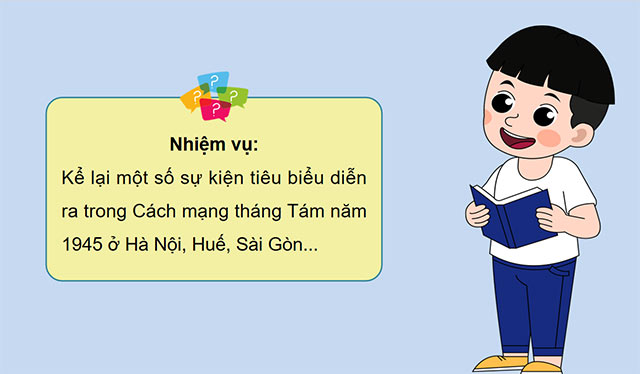 PowerPoint ịch sử - Địa lí 5 Cách mạng tháng Tám năm 1945