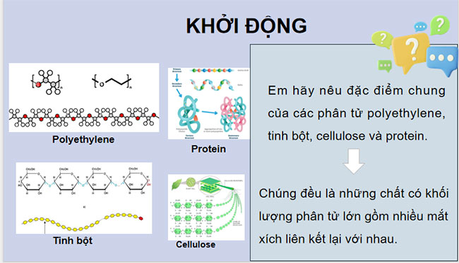 Giáo án Hóa học 9 Bài 29: Polymer