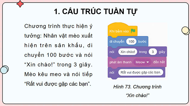 PowerPoint Tin học 5 Cấu trúc tuần tự