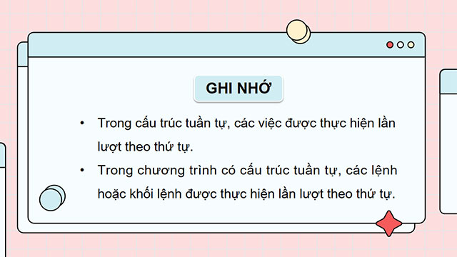 PowerPoint Tin học 5 Cấu trúc tuần tự