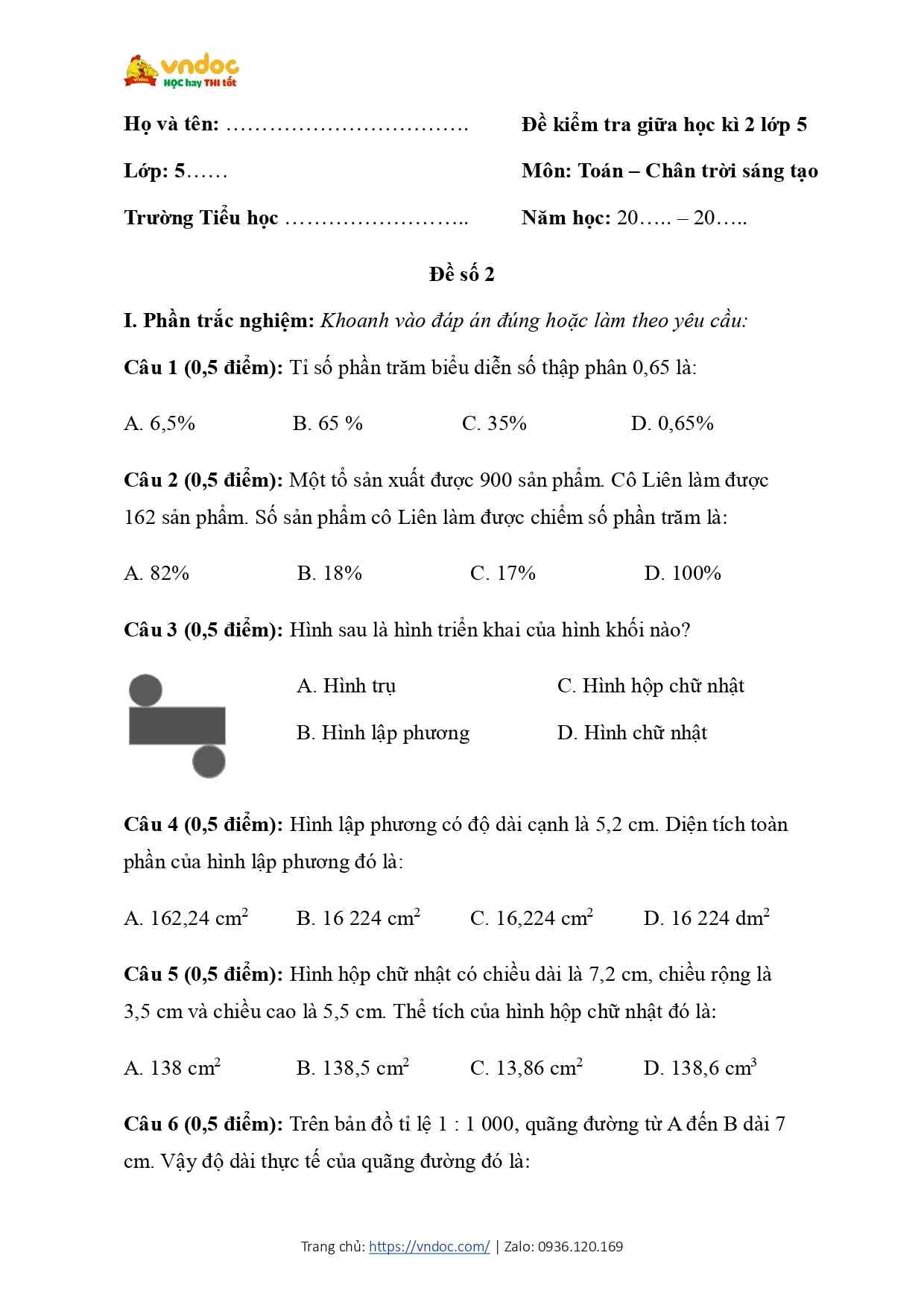 de thi giua ki 2 toan 5 ctst de 2 page 0001*663987